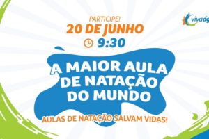 Maior Aula de natação do Mundo